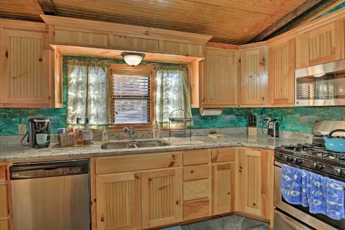 Waterfront Lake Hamilton House With Boat Dock!
