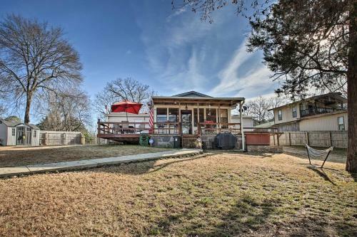 Waterfront Lake Hamilton House With Boat Dock!