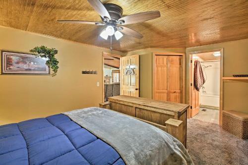 Waterfront Lake Hamilton House With Boat Dock!