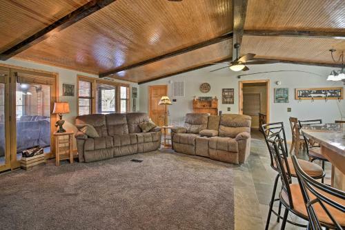 Waterfront Lake Hamilton House With Boat Dock!