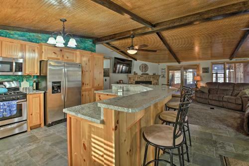 Waterfront Lake Hamilton House With Boat Dock!