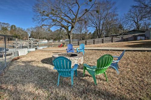 Waterfront Lake Hamilton House With Boat Dock!