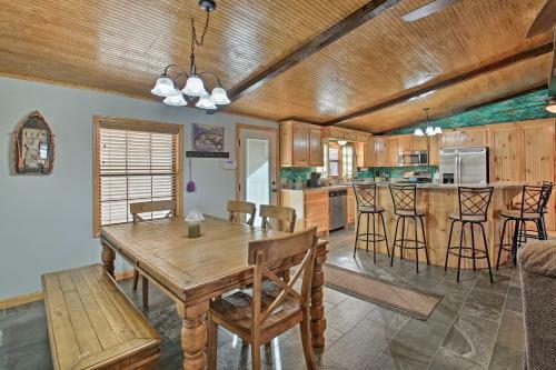 Waterfront Lake Hamilton House With Boat Dock!