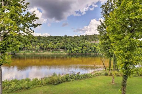 New! Riverfront Mountain Home W/ Spacious Deck!