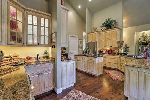 New! Riverfront Mountain Home W/ Spacious Deck!