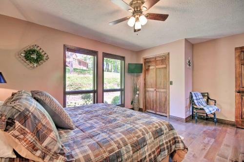 Lake Norfork Home With Waterview Patio And Balcony