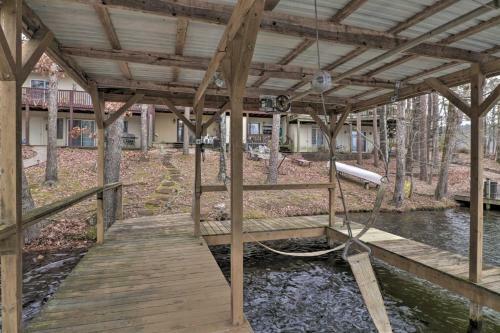 Hot Springs Townhome On Lake Desoto - Private Dock