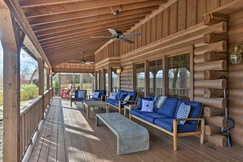 Hilltop Hot Springs Log Cabin With Hot Tub