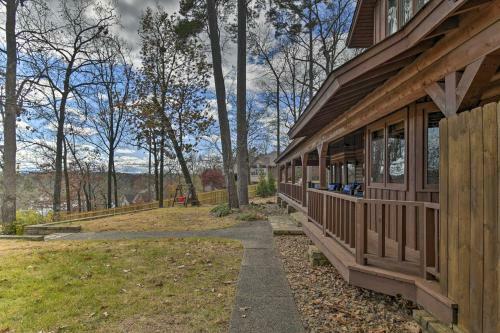 Hilltop Hot Springs Log Cabin With Hot Tub