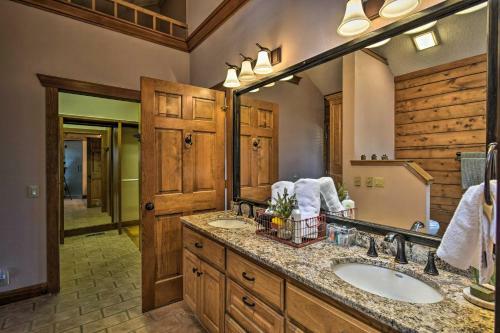 Hilltop Hot Springs Log Cabin With Hot Tub