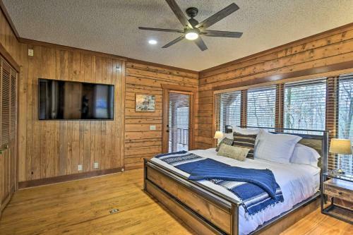 Hilltop Hot Springs Log Cabin With Hot Tub