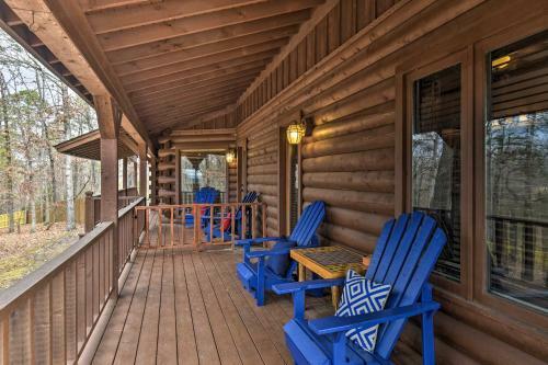 Hilltop Hot Springs Log Cabin With Hot Tub