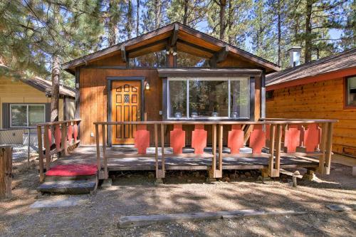 Cozy Big Bear Cabin With Spacious Deck And Fireplace!