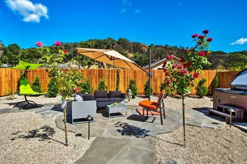 Glen Ellen House With Hot Tub, Walk To Wineries!