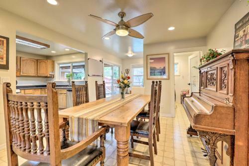 Wine Country Retreat At Private Creekside House!
