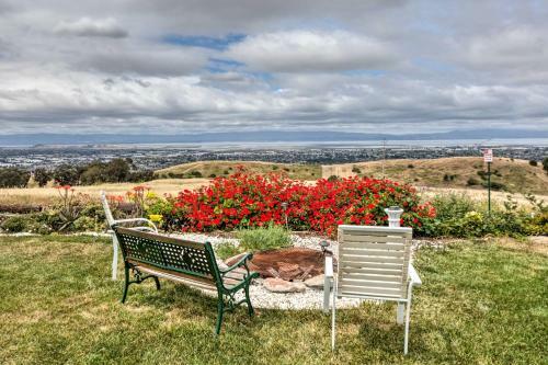 Apartamento Floral Studio With Bay Area Views About 2 Mi To Dtwn!