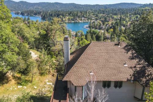 Lake Arrowhead Cabin Luxury Deck And Lake View
