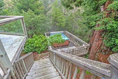 Creekside Chalet With Spa By Exclusive Irish Beach