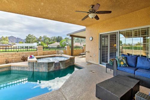 Upscale Home With Private Pool And Theater Room!