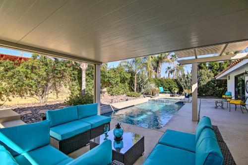 Luna Azul Retreat With Private Pool 3 Mi To Downtown