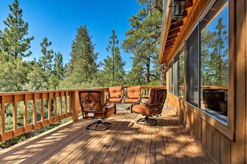 Pine Mountain Club Cottage With Wraparound Deck!