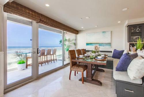 2 Combined Ocean Front Units! Exclusive Patio, Bbq, Fire Pit