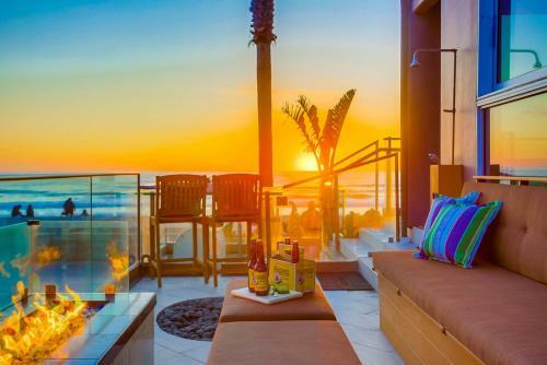 2 Combined Ocean Front Units! Exclusive Patio, Bbq, Fire Pit