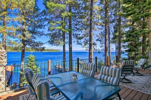 Waterfront Meek Bay Escape Hot Tub, Walk To Trail