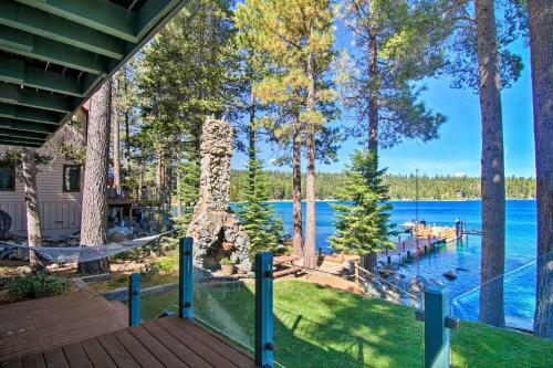 Waterfront Meek Bay Escape Hot Tub, Walk To Trail