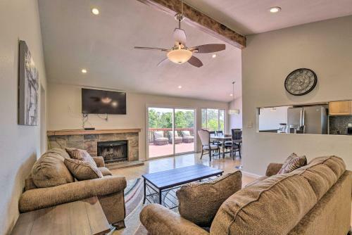 Vallejo Home With Spacious Deck, Hot Tub And Views
