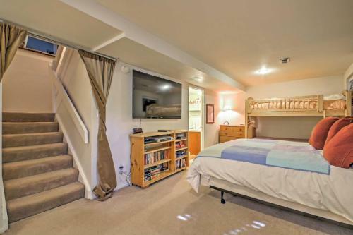 Spacious Aspen Townhouse With Mtn Views And Ski Access