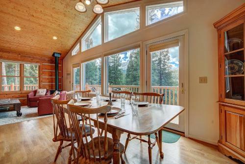 Daniels Mountain View Log Cabin Home