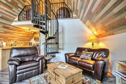 Hillside Cripple Creek Cabin With Hot Tub, Mtn Views!
