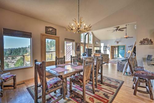 Mtn-view Cabin With Deck, 3 Mi To Cripple Creek!