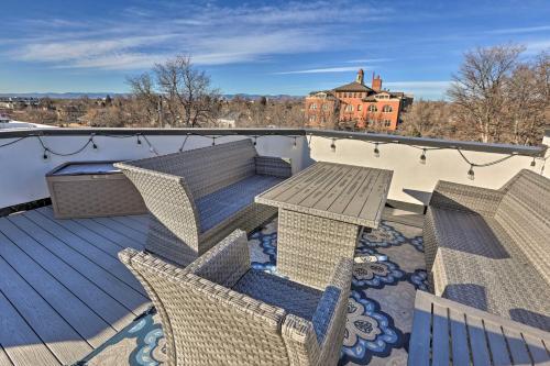 Townhome With Rooftop Deck Walk To Mile High!