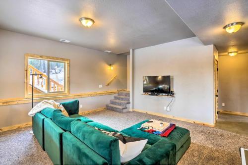 Mountainside Fairplay Cabin With Game Room And Sauna!