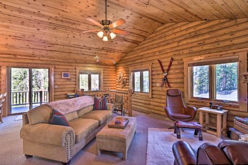 Quiet Mountain Cabin With Deck Hike, Fish, Ski