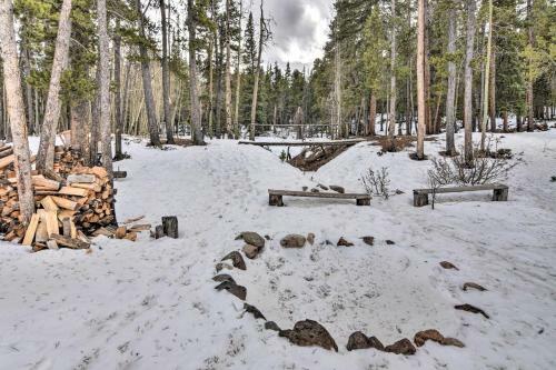 16-acre Modern Fairplay Cabin With Mtn Views!