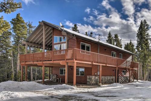 16-acre Modern Fairplay Cabin With Mtn Views!