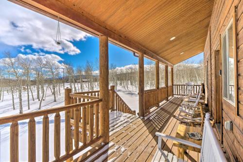 Inviting Lodge In Fairplay With Private Deck!