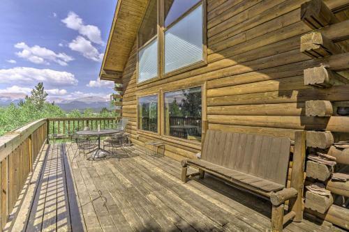 Rustic Backcountry Cabin With Views 1mi To Fairplay!