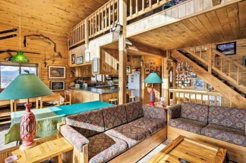 Rustic Backcountry Cabin With Views 1mi To Fairplay!