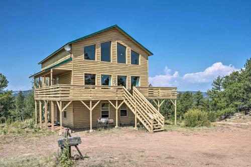 Rustic Cabin On 4 Acres With Deck, Grill And Mtn View!
