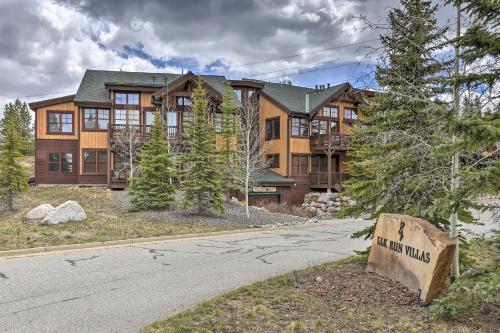 Apartamento Spacious Keystone Condo On Golf Course With Mtn View!