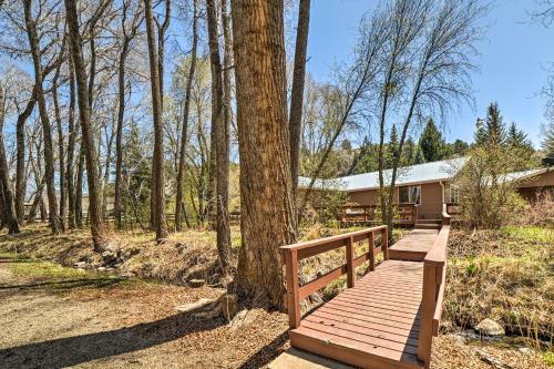 Spacious Mancos River Home With Deck On Creek And Pond!