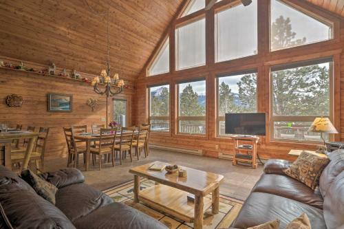 Secluded Hilltop Hideaway With Deck And Mountain Views!