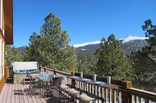 Secluded Hilltop Hideaway With Deck And Mountain Views!