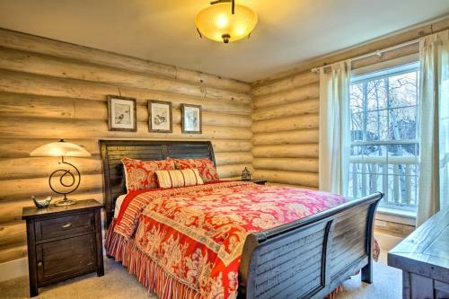 Secluded Log Cabin With Game Room And Forest Views!