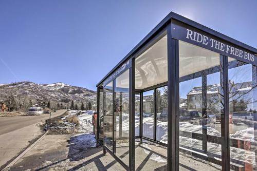 Apartamento Steamboat Sanctuary With Free Shuttle - 1mi To Ski!