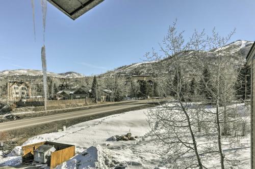 Apartamento Steamboat Sanctuary With Free Shuttle - 1mi To Ski!